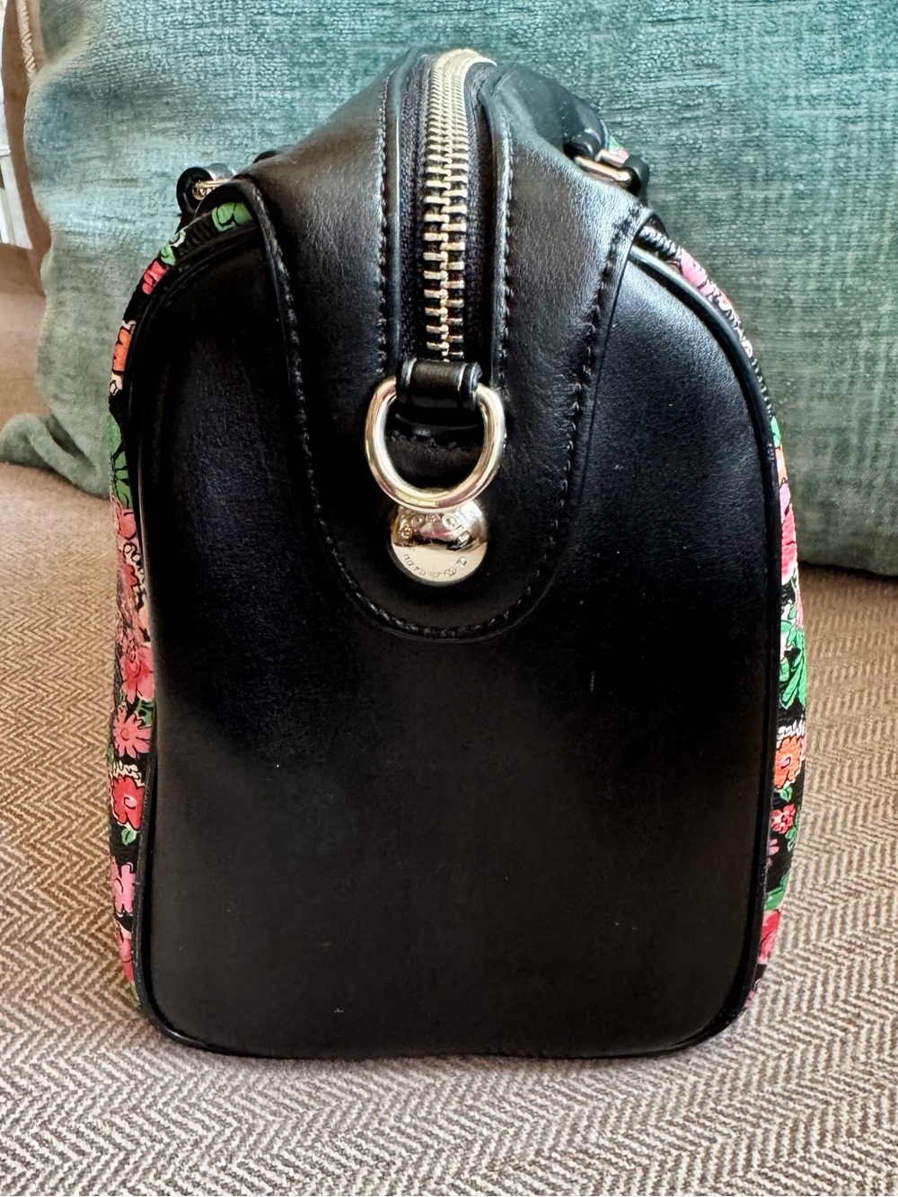 Coach Mini Bennett Satchel in “Posey” Pattern (F57882) - Picture 6 of 16